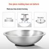 XiuZhi Commercial Double-Handled 304 Stainless Steel Wok & Soup Pot