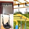2-piece Reinforced Hammock Suspension with Swing Hook Suitable for Indoor and Outdoor Camping, Fitness Training Accessories