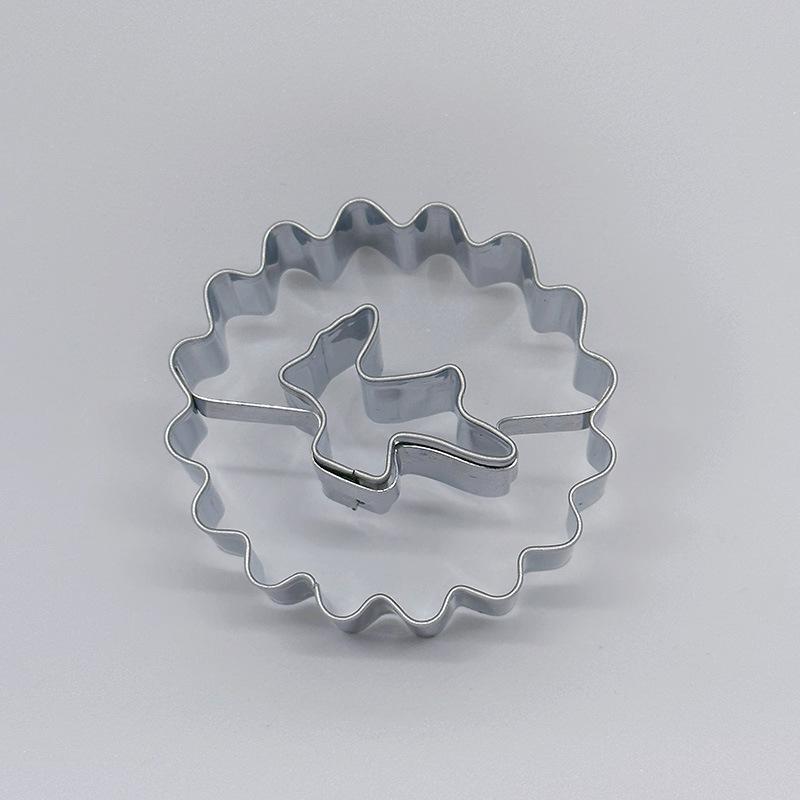 1 Stainless Steel Cookie Cutters1 Stainless Steel Cookie Cutter Set - Versatile Cookie Molds for Christmas, Easter, Hanukkah, Thanksgiving