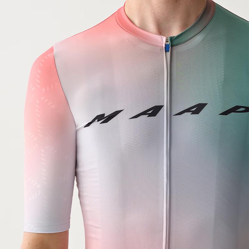 Maglia da Ciclismo a Maniche Corte MAAP Men's Blurred Out Pro Hex Jersey 2.0