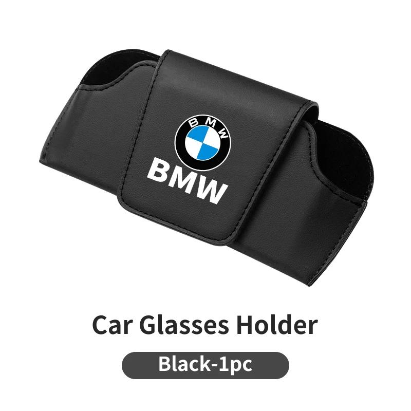 BAGF7 2026 Car Sticker Car Sun Visor Glasses Clip Sunglasses Protective Box Storage Case For BMW E46 E90 E60 F30 F10 E39 E36 F20 E87 E