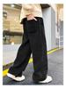 2025 Trendy Boys' Corduroy Pants - Spring/Autumn, Casual, Straight-Leg, Loose Fit for Kids