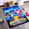 Power Rangers Rug, Suitable for Living Room, Bedroom, Game Room, Computer Room and Home Décor.