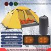 Portable Smart Heated Sleeping Bag: 7-Piece Warm Winter Pad for Legs and Feet, Ideal for Outdoor Camping.