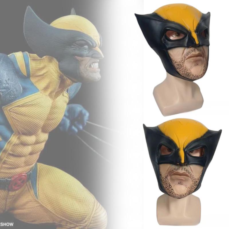 Maschera di Wolverine Marvel e Maschera di Deadpool per Feste in Costume Cosplay di Halloween