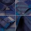 Winter Herrenhemd Kariert Flanell Dick Warm Langarm Fleece Herbst Kleid Flanell Formelles Hemd Mode Lässig Slim Fit Tasche