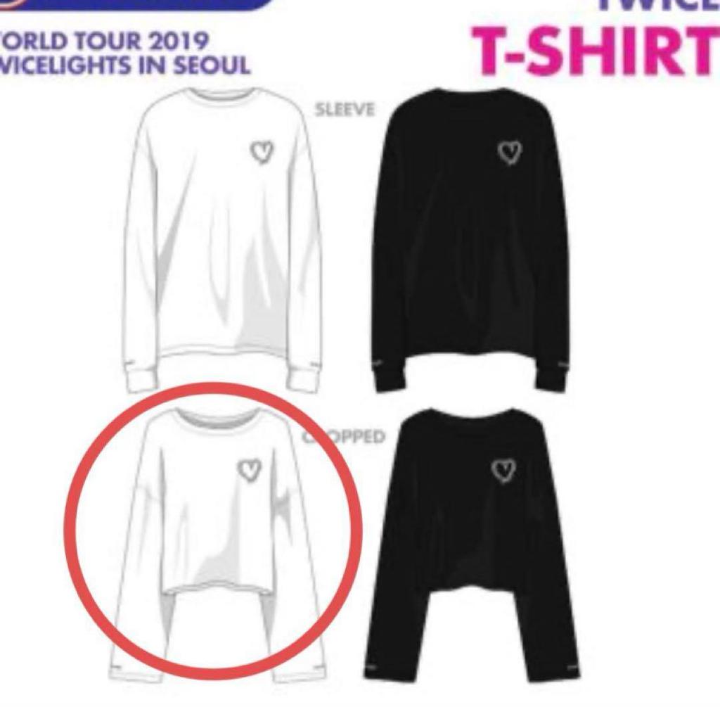 [USED] TWICE 4th world tour twicelights T-shirt