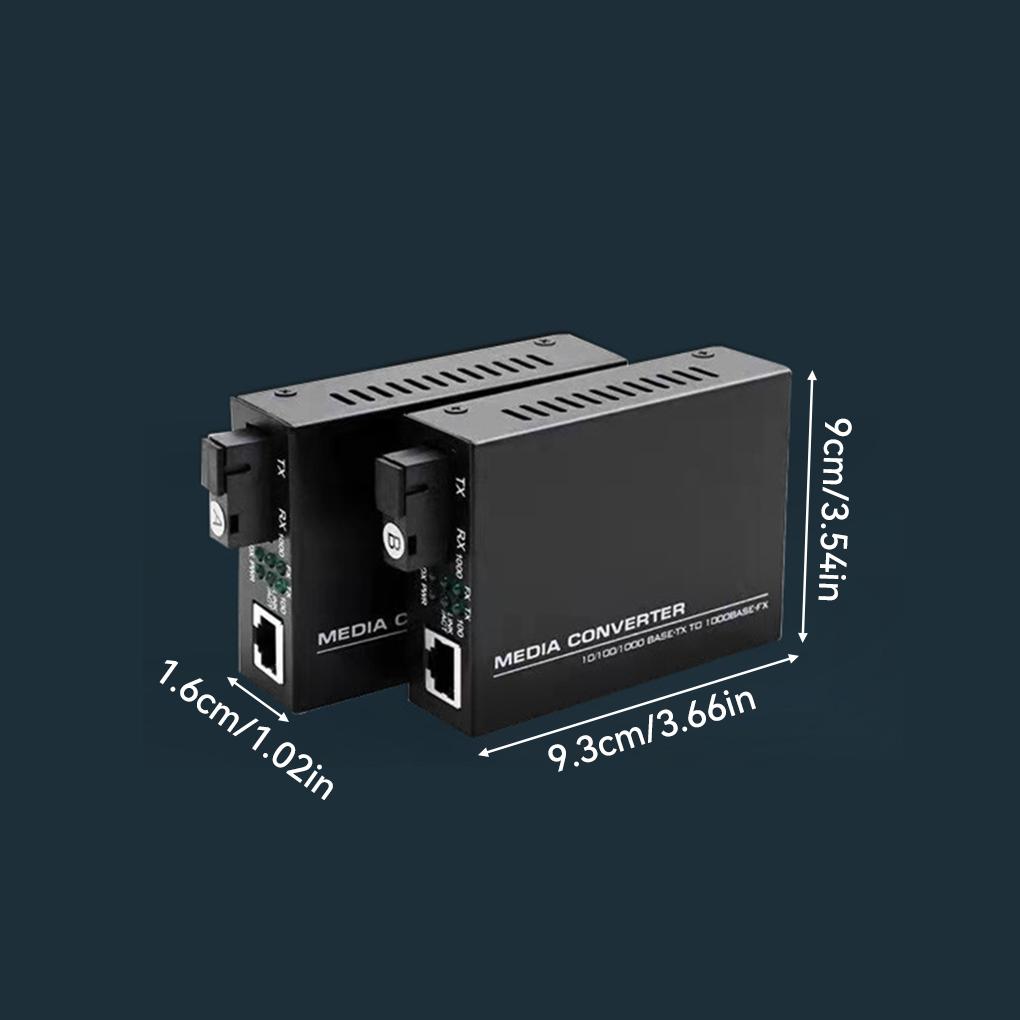 Portable Fast Speed Transmitter Receiver Extender Home Office Hotel Stable Optical Transceiver Networking Device