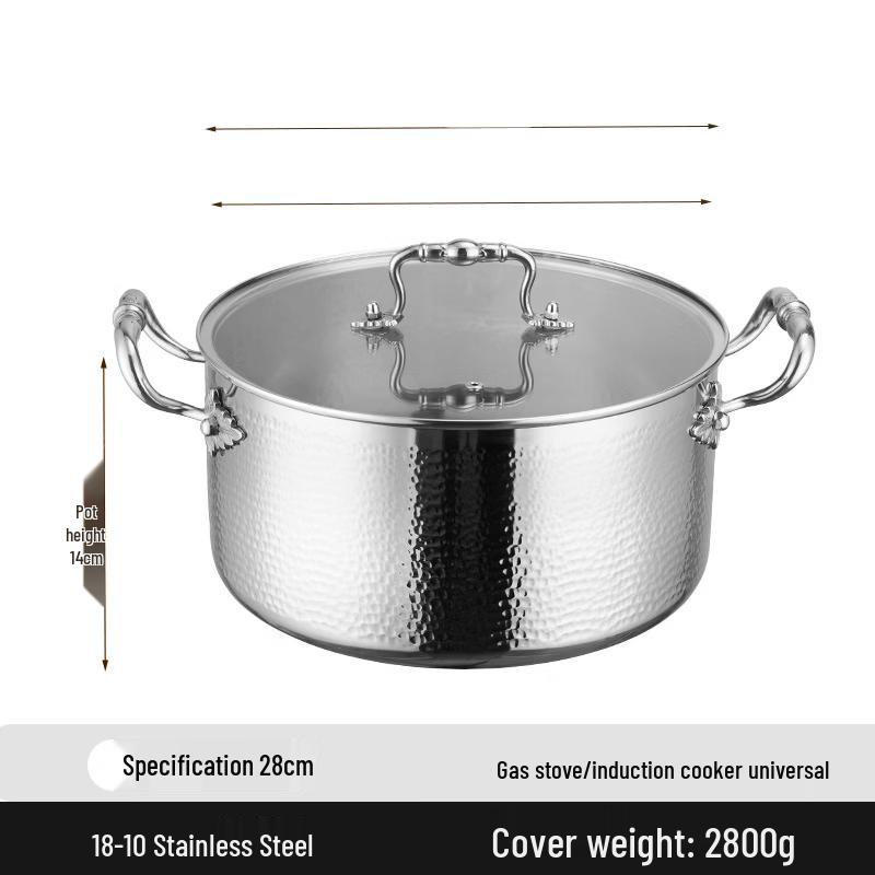 

Zisiz 28см Жаровня из нержавеющей стали 316 с чеканкой