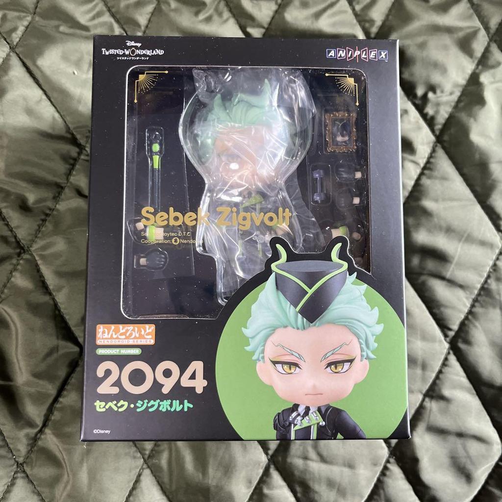 [USED] Twisted Wonderland Nendoroid Sebek figure with bonus badge