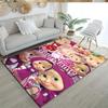 Masha Bear Customize Your Name Floor Mat Design for Study Room Dining Room Kitchen Entryway Antislip Carpet Decorate Offices