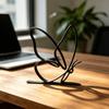 Minimalist Line Art Butterfly Tabletop Sculpture Modern Butterfly Vibe Table Craft Office Desk