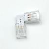 3P 10mm Solderless L-Shape Connector for RGB 2812 Addressable LED Strip (20-Pack)