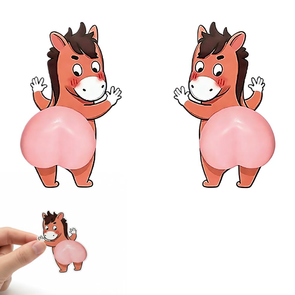 

3D Stickers Kawaii Flattery Soft Stickers For Smartphone Notebook Decoration Diy Decor Cute Cartoon Toy