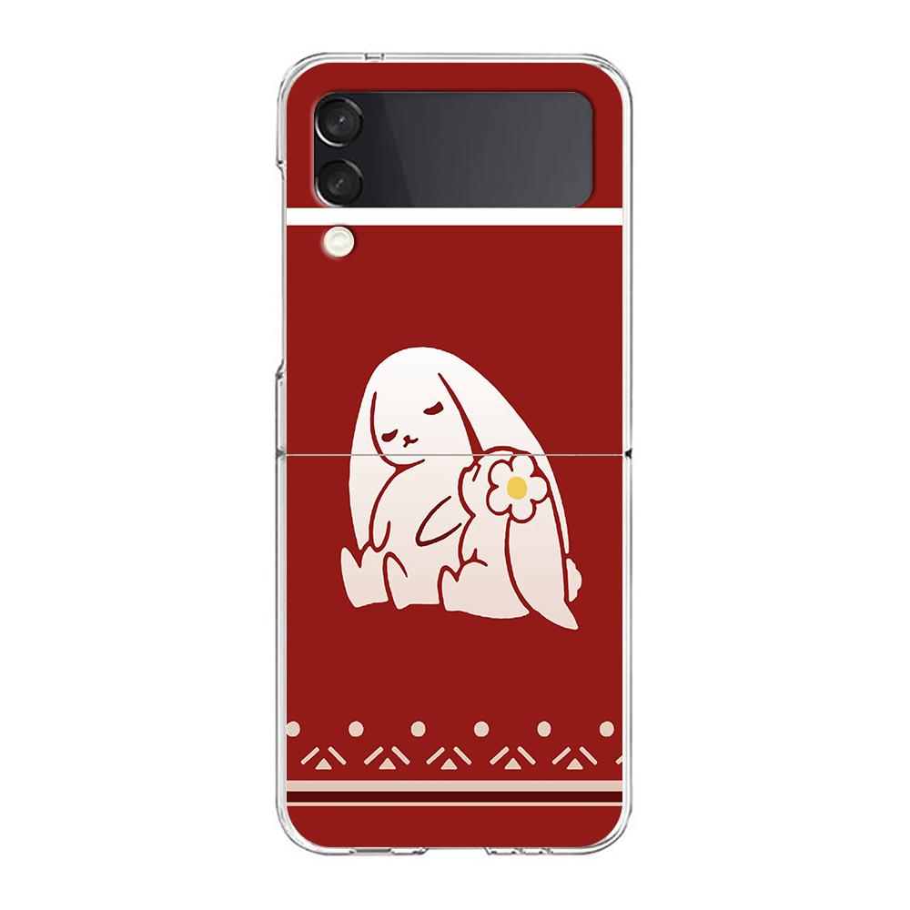 Phone Case For Samsung Galaxy Z Flip 3 4 5 Hard Folding Clear PC Honkai Star Rail Game Same Style For Samsung Z Flip 6 Cover