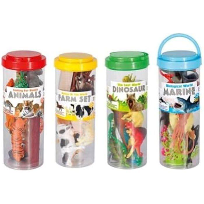 BigBuy Fun Lot de 12 animaux sauvages 1 pièce