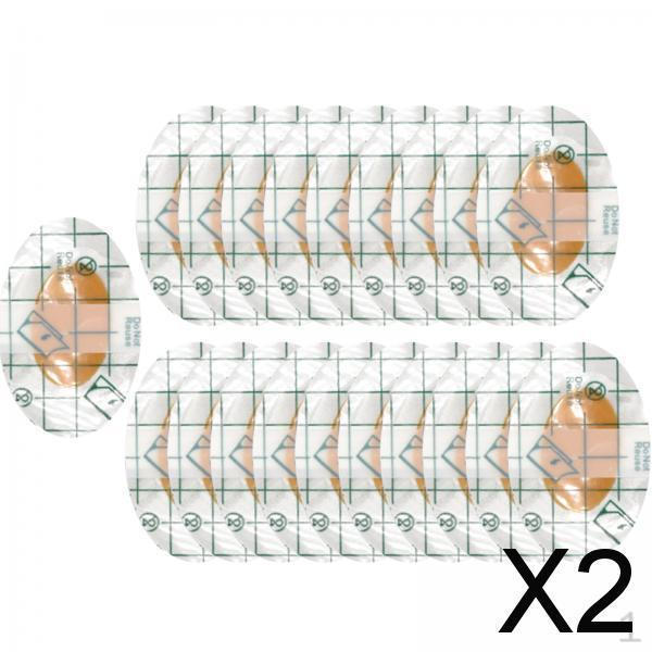 

2x 20 шт. Детские водонепроницаемые накладки на уши, наушники, портативные мягкие удобные наклейки-протекторы
