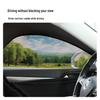 Double Layer Sun Shade with Zipper: Insulated, Breathable Privacy Curtain for Self-Driving Tours