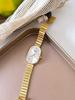 New gold vintage niche high-end fashion popular watch small gold watch women's quartz steel strip watch
