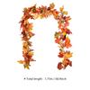 Thanksgiving Fall Leave Hanging Garland Maple Leaf Vine Garland Autumn Maple Leaf Vines For Wedding Party Home Decoration