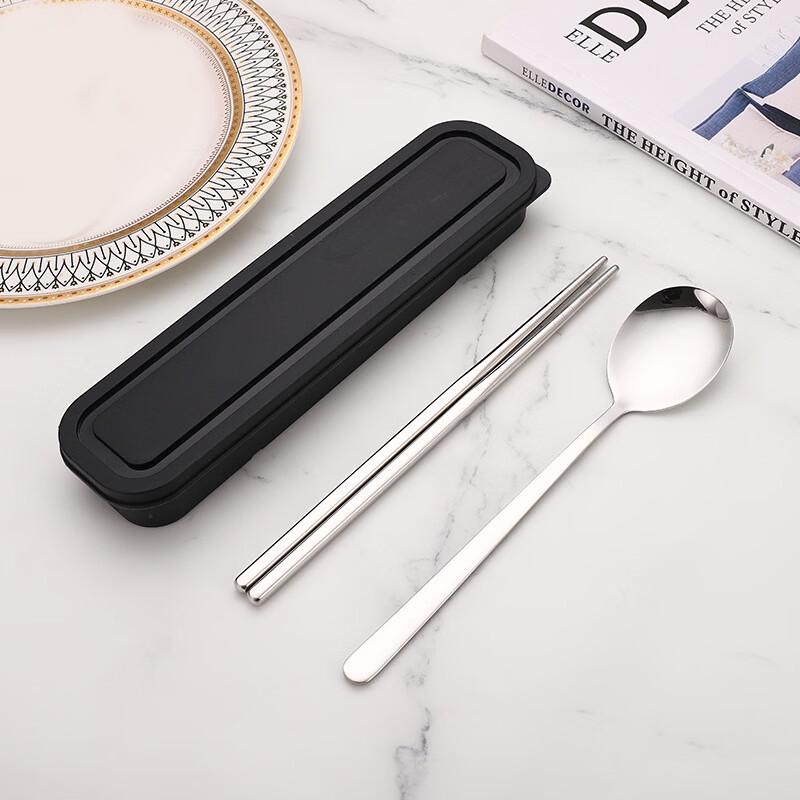

Ru Han Portable 316 Stainless Steel Chopsticks and Fork Set