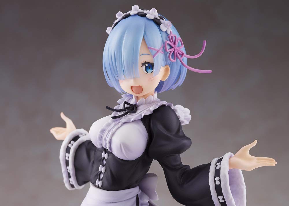 TAITO Re:Zero Winter Maid Rem Mistrovské dílo umělce pro barevné anime PVC panenky, výška 20,32 cm
