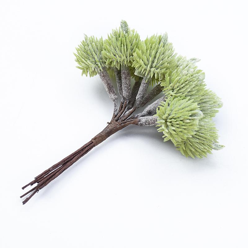 

5/10pcs Green Plastic Pine Cone Vases Filler Home Decor Wedding Flowers Christmas Tree Craft Artificial Plant Photograph Props 5 pcs