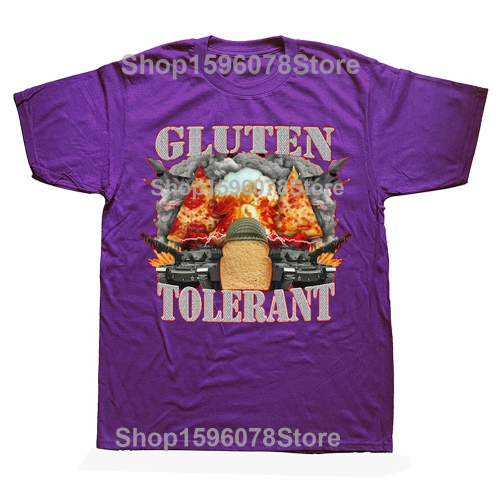 

Gluten Tolerant Funny Meme T Shirts Cotton Streetwear Short Sleeve Birthday Gifts Mens Clothing Fashion Casual Beer T Shirt 4XL