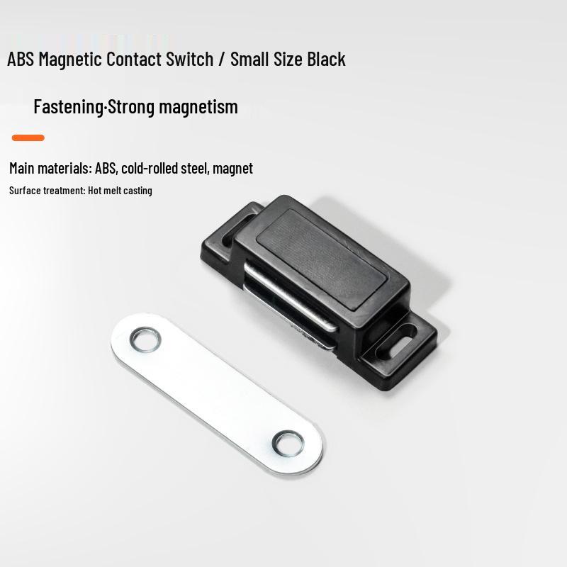 Plastic Magnetic Door Catch for Cabinets/Wardrobes - Strong Magnetic Latch for Doors/Shelves