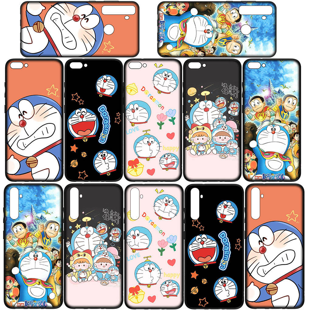Phone Case for Samsung Galaxy S25 S24 S23 iPhone 16 15 Xiaomi Redmi Note 14 13 12 16E X 8 11 Pro Max OPPO Moto G54 13C 14C Huawei Anime Doraemon Cover