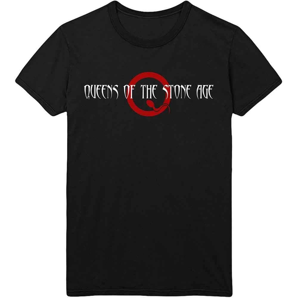 

Queens Of The Stone Age Text Logo Official Tee T-Shirt Mens Unisex 2XL