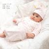 Smooth Toy Pattern All Snap Newborn Baby Clothes Cotton Winter Material 10501 Two-Way [Crotch Replacement/2way] 100% Spring, Summer, Autumn, (Cream,