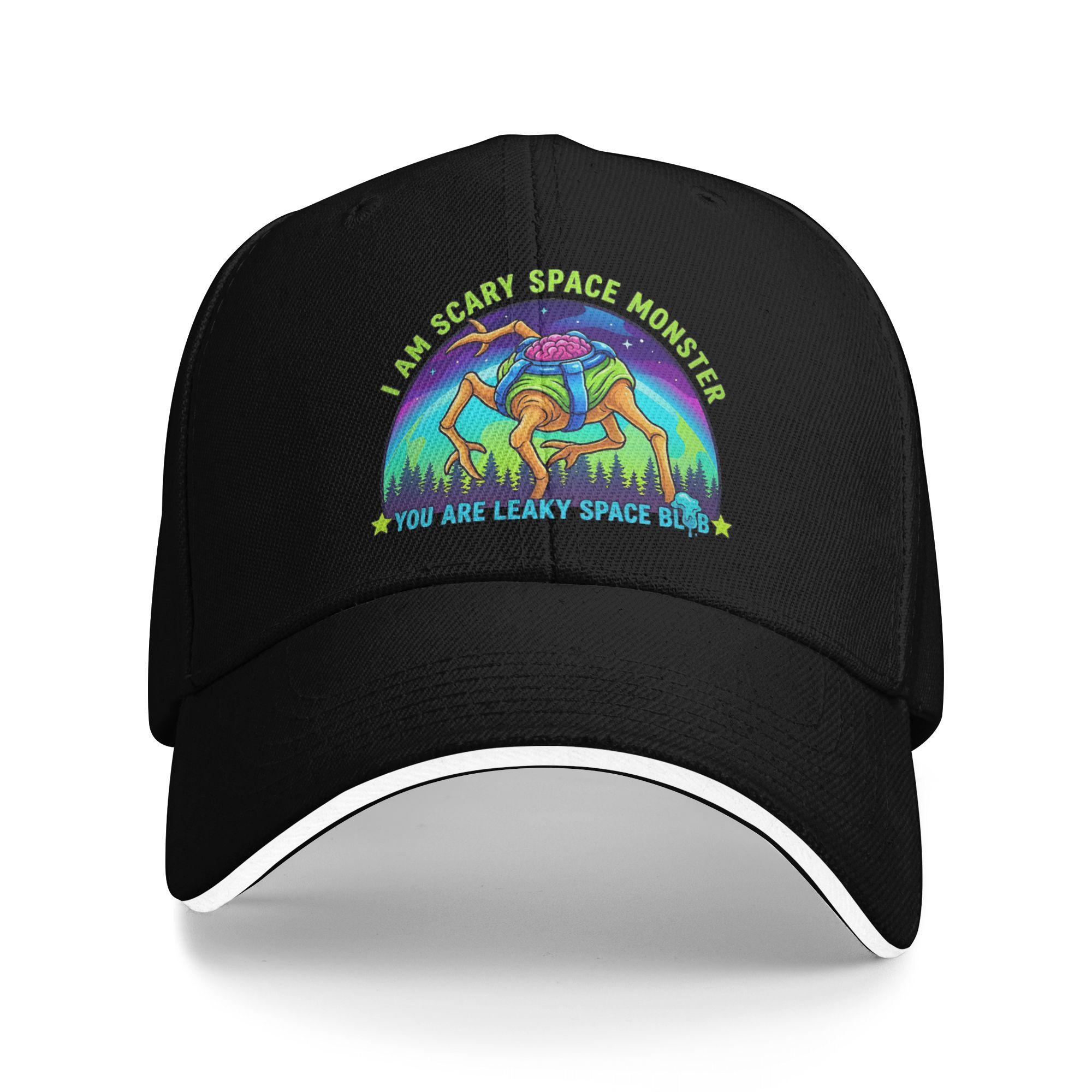 Funny Rocky Project Hail Mary Meme Baseball Cap  Outdoor Gym Hot Sale Hip Hop Hats Unisex Men Y2k Cool Print Snapback Cap As Picture чёрный