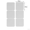 /Set Self Flexible Mirror Sheets Wall ers for Home Decor - 0.1cm Thickness