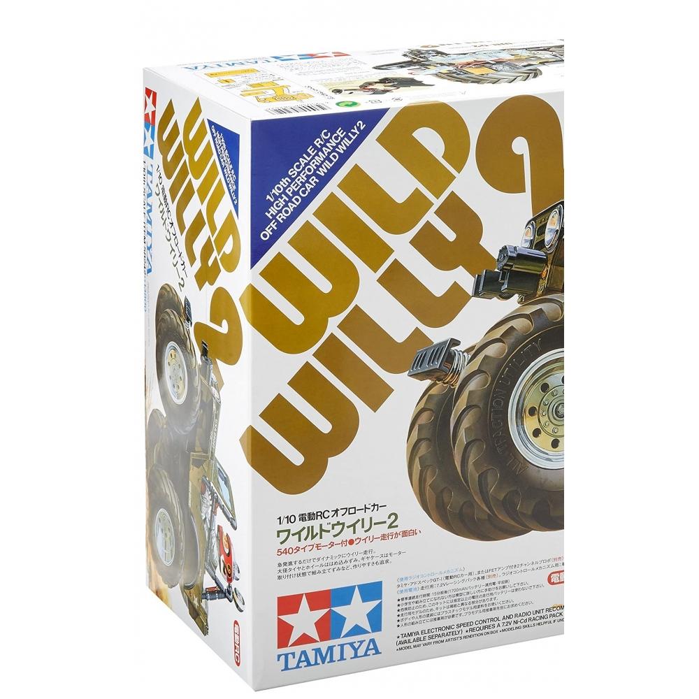 Tamiya 110 Electric RC Car Series No.242 Wild Willy 2 Off-Road 58242