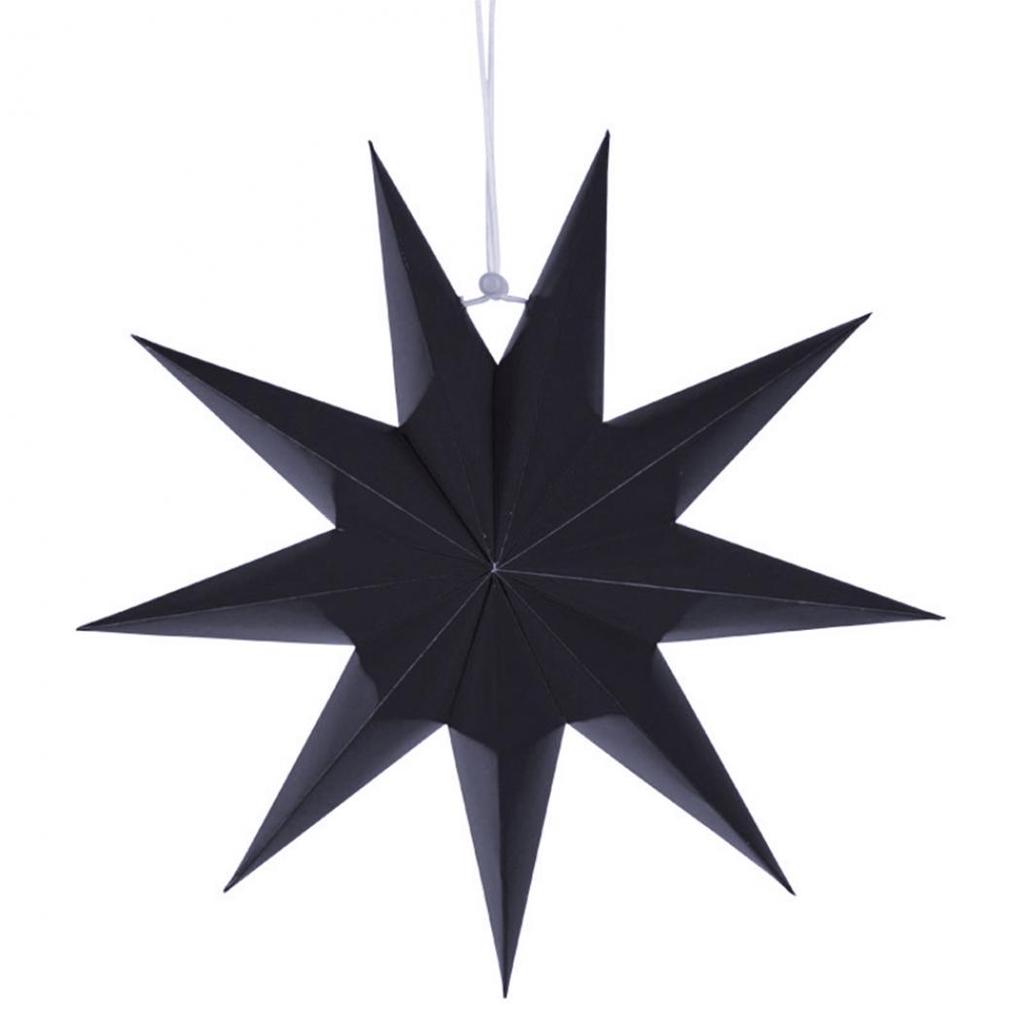 30cm Nine-pointed Star Paper Hanging Decoration for Kids Room Party Classroom