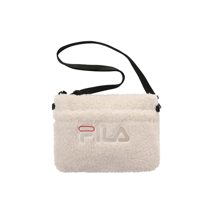 Fila Polyester Crossbody Bag, Shoulder Bag Regular Unisex Cream FS3BCC6376X-CRM