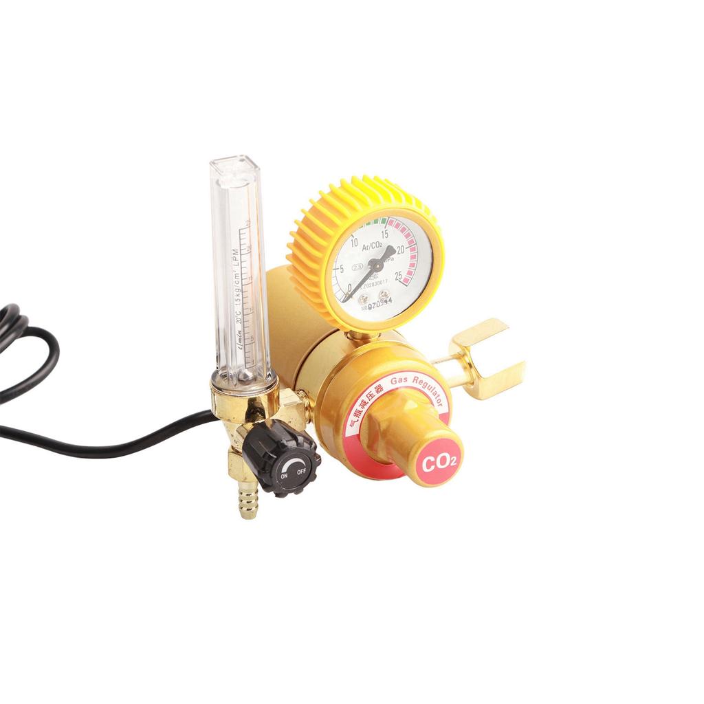 CO2 Regulator Reasonable Design High Power Heating Temperature Control Carbon Dioxide Pressure Reducer for Carbon Dioxide Shielded Welding