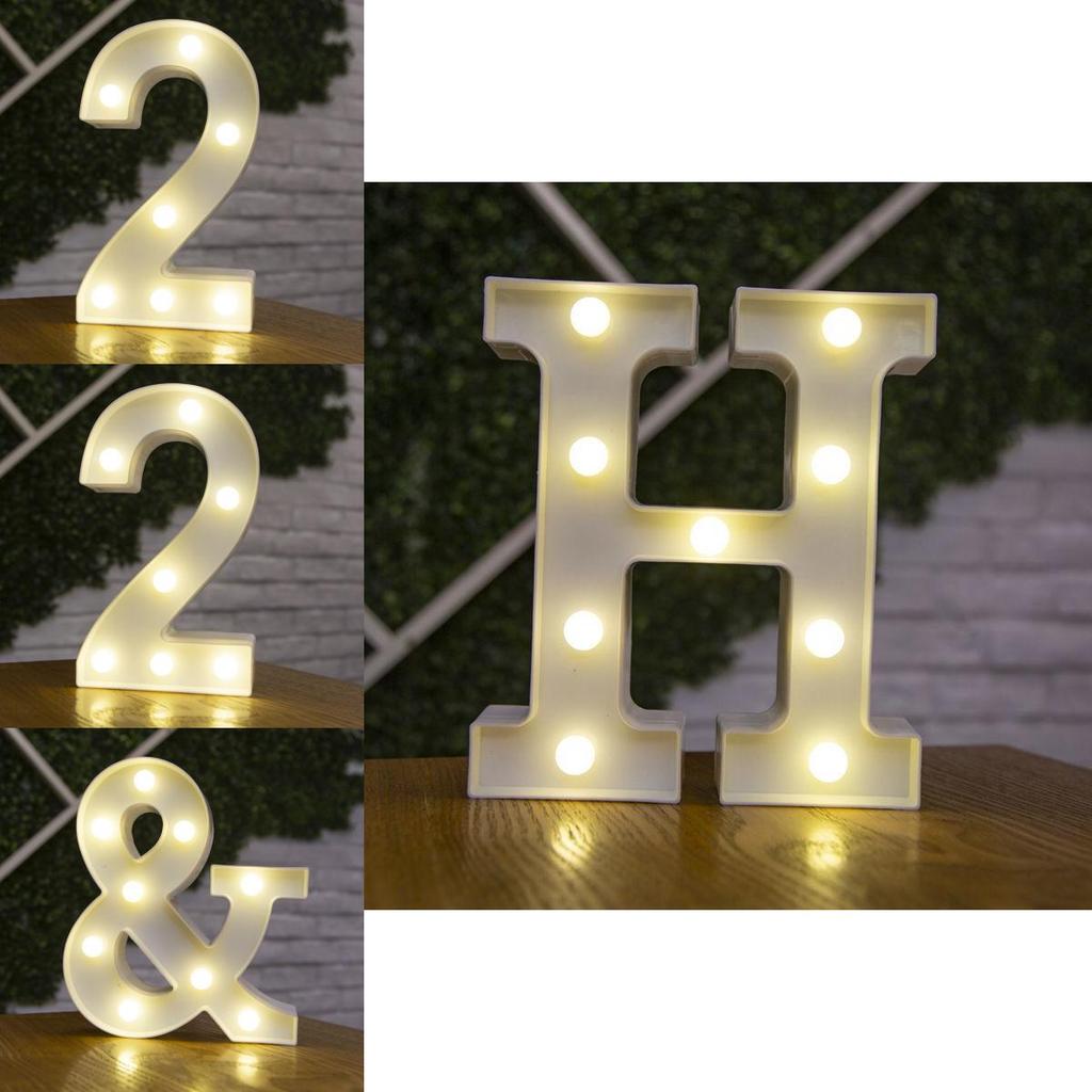 Large Led Light Emitting Alphanumeric Love Standing Sign Decoration For Party Themes And Indoor Decor