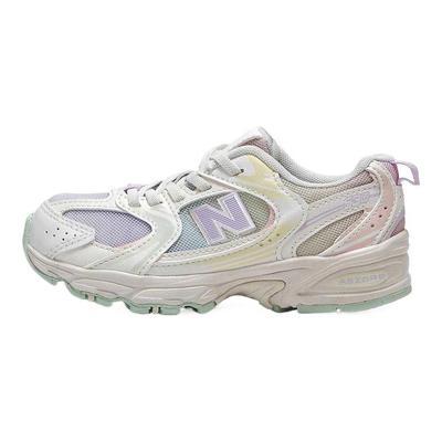 NB 530 Cuero Sintético Poliéster Cómodo Suave Duradero Caña Baja Zapatos Casuales Zapatilla para Niños Multicolor PZ530RB