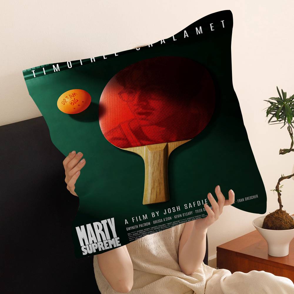 

Movie MMarty Supreme Pillow Gifts Home Office Furnishings Bedroom Sofa Car Cushion Cover Case xcm 30x30 cm