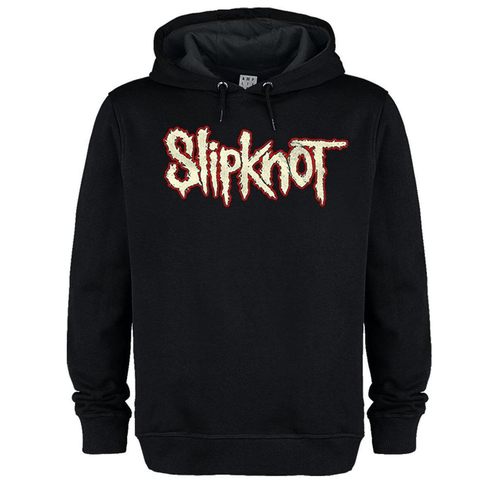 Amplified Mens DonÂ´t Ever Judge Me Slipknot Drawstring Hoodie