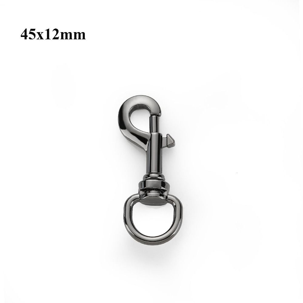 16/20/25mm Bag Belt Buckle Universal DIY Craft Metal Removable Hook Trigger Clip Buckle