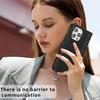 Nowe Stylowe Etui Portfel z Diamentami dla iPhone 16 - Design Unisex