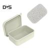 Leak-Proof Silicone Travel Soap Case with Drainage Lid Compact Design Portable Bar Soap Container Soap Holder