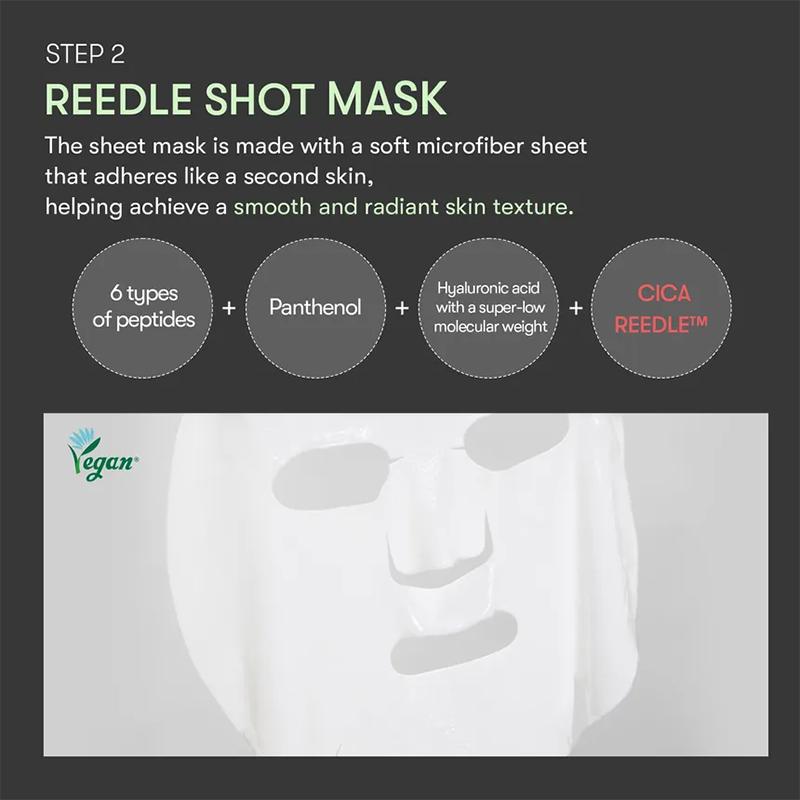 VT COSMETICS Reedle Shot All In One 3 Step Mask 1EA