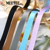 Meetee 45Meters 10-20mm Colored Nylon Webbing Tape Handbag Strap Ribbon Gift Packing Decoration Band Sewing Garment Accessories