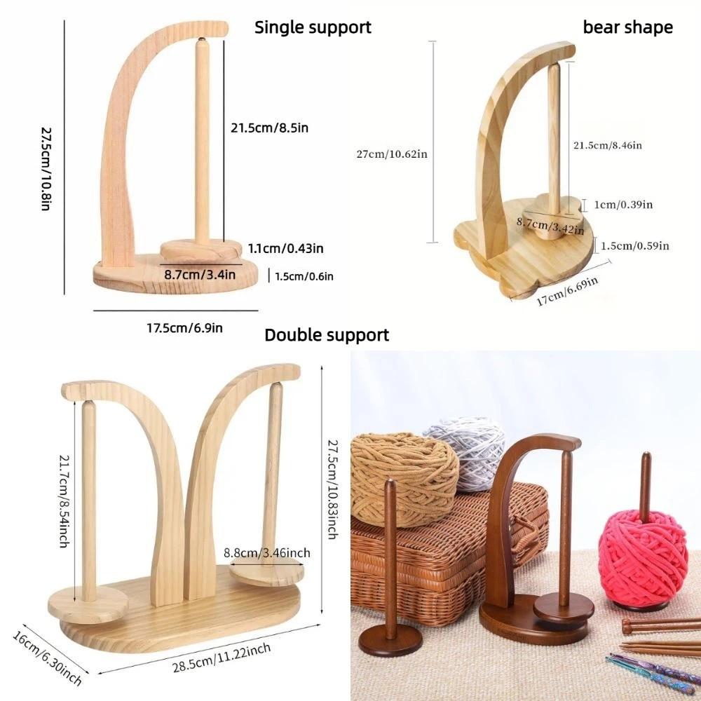 Magnetic Suction Yarn Holder 360° Rotatable Yarn Spinner Gift Thread Spool Holder Knitting