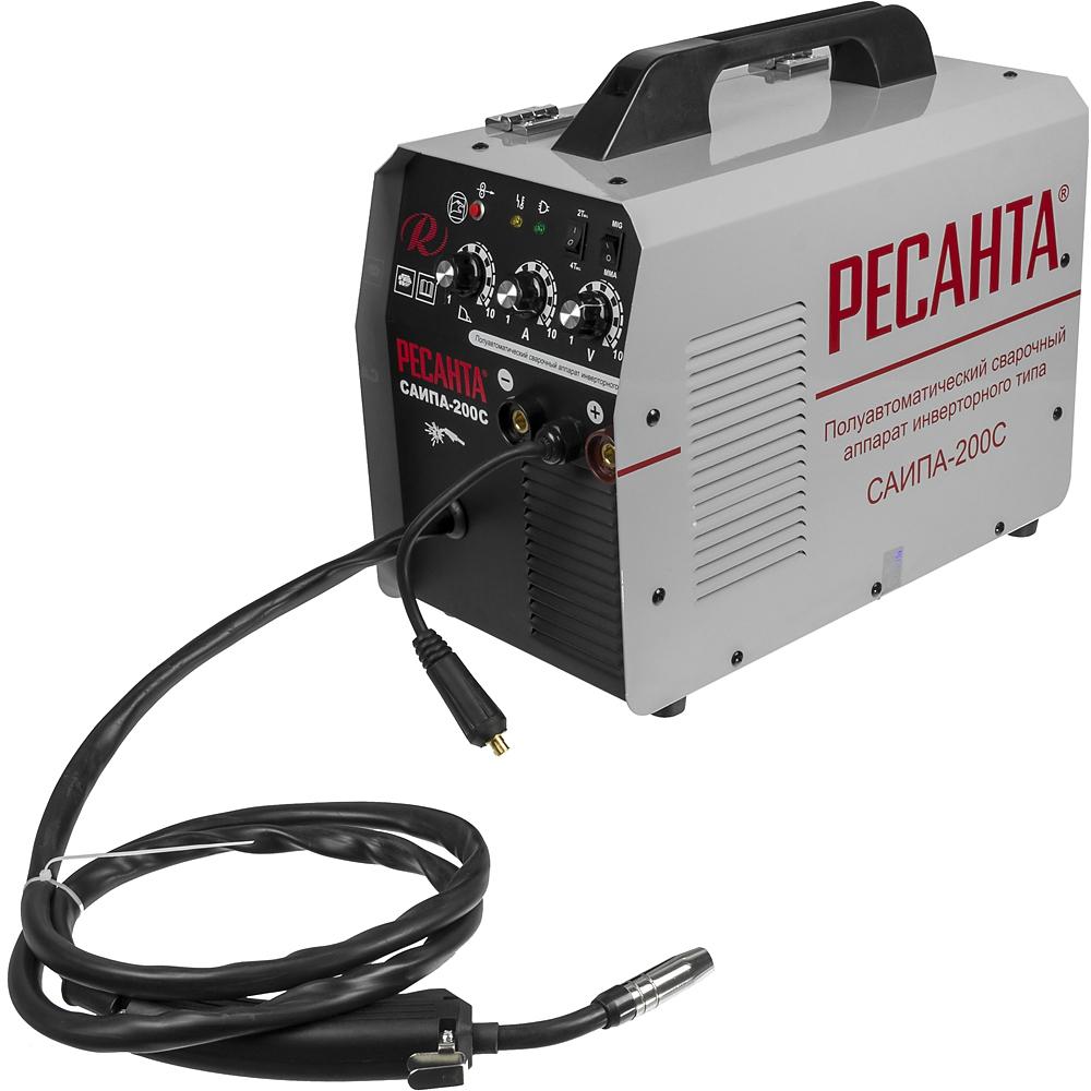 

Инверторный сварочный аппарат Ресанта Сайпа-200С миг маг