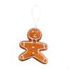 Gingerbread Man Ornaments for Christmas Tree Party Favors Decorative Hanging Decor